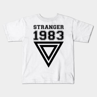 STRANGER 1983. Stranger thing. Movie. Illustration. Art Kids T-Shirt